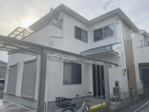 【施工実績1358】外壁塗装・屋根塗装：埼玉県川口市