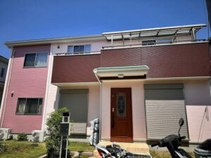 【施工実績1360】外壁塗装・屋根塗装：埼玉県上尾市