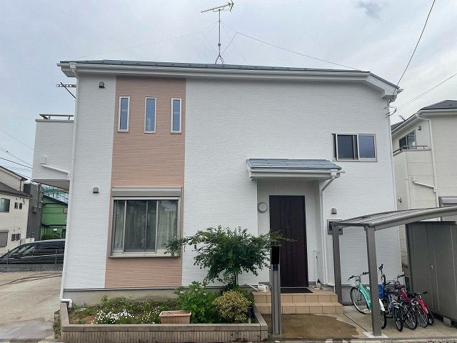 【施工実績1366】外壁塗装・屋根塗装：埼玉県さいたま市見沼区