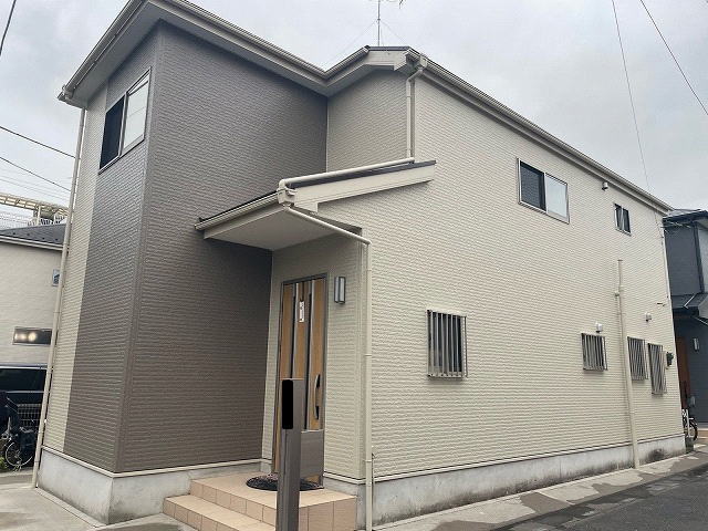 【施工実績1370】外壁塗装・屋根塗装：埼玉県さいたま市南区