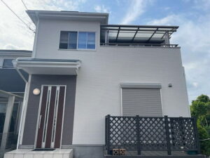【施工実績1381】外壁塗装・屋根塗装：埼玉県狭山市