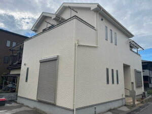 【施工実績1384】外壁塗装・屋根塗装：埼玉県越谷市