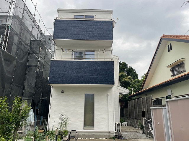 【施工実績1387】外壁塗装・屋根塗装：埼玉県さいたま市大宮区