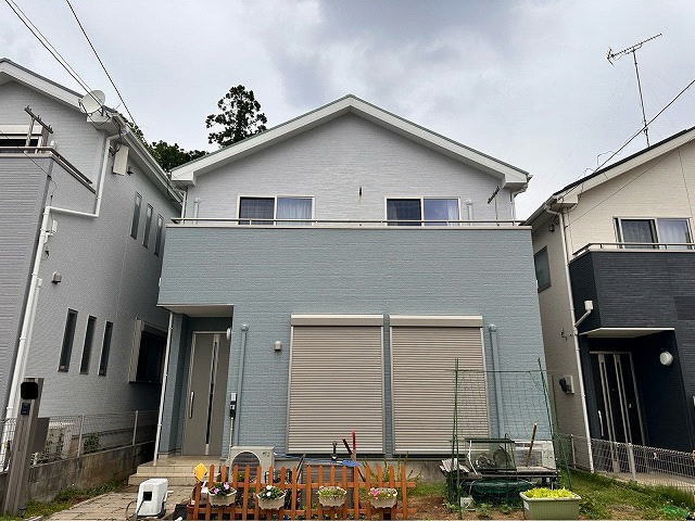 【施工実績1390】外壁塗装・屋根塗装：埼玉県さいたま市岩槻区