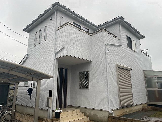 【施工実績1391】外壁塗装・屋根塗装：埼玉県深谷市