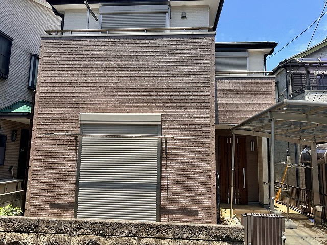 【施工実績1399】外壁塗装・屋根塗装：埼玉県富士見市