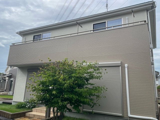 【施工実績1407】外壁塗装・屋根塗装：埼玉県桶川市