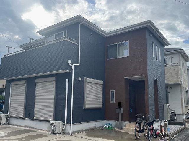 【施工実績1428】外壁塗装・屋根塗装:埼玉県春日部市