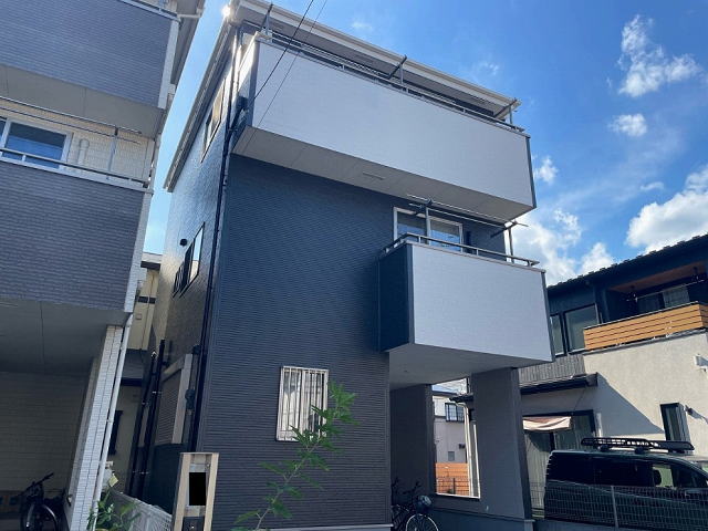 【施工実績1434】外壁塗装・屋根塗装：埼玉県川越市