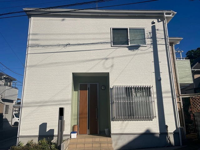 【施工実績1438】外壁塗装・屋根塗装：埼玉県さいたま市緑区