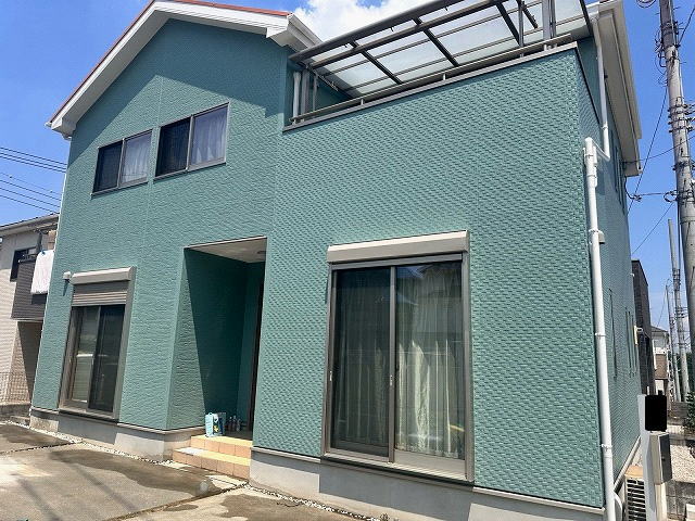 【施工実績1446】外壁塗装・屋根塗装：埼玉県富士見市