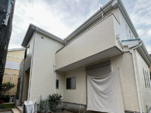 【施工実績1454】外壁塗装・屋根塗装：埼玉県さいたま市浦和区