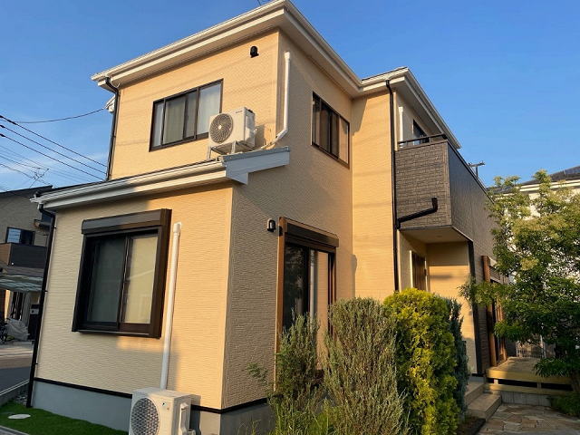 【施工実績1455】外壁塗装・屋根塗装：埼玉県春日部市