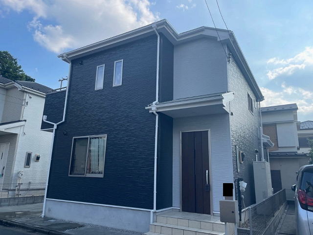 【施工実績1474】外壁塗装・屋根塗装：埼玉県川越市