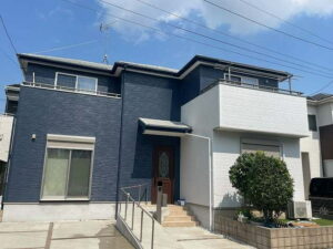 【施工実績1487】外壁塗装・屋根塗装：埼玉県久喜市