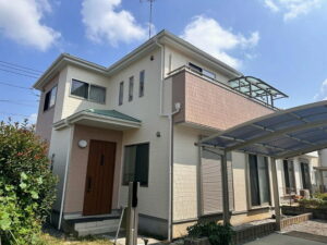 【施工実績1489】外壁塗装・屋根塗装：埼玉県加須市