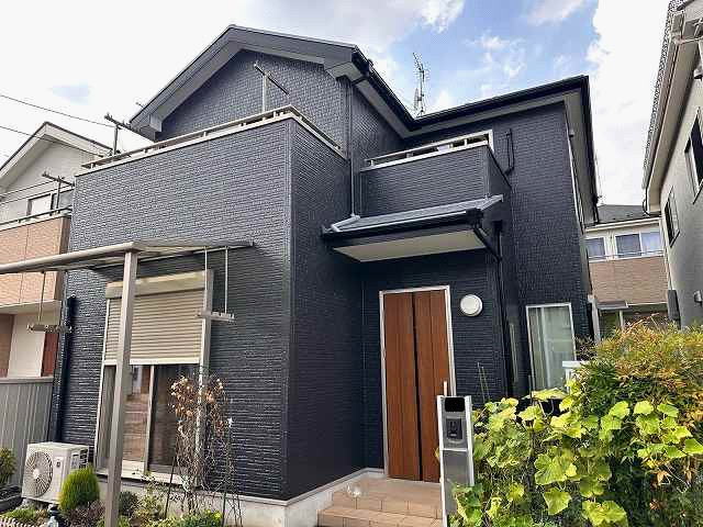 【施工実績1491】外壁塗装・屋根塗装：埼玉県桶川市