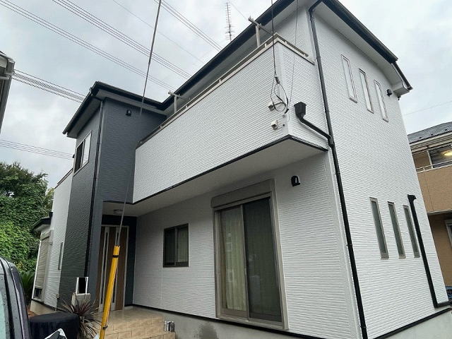 【施工実績1492】外壁塗装・屋根塗装：埼玉県川口市