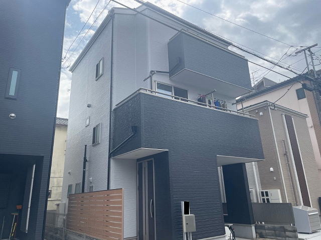 【施工実績1496】外壁塗装・屋根塗装：埼玉県川口市