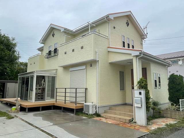 【施工実績1498】外壁塗装・屋根塗装：埼玉県加須市