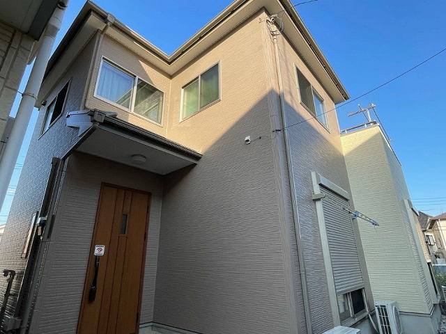 【施工実績1502】外壁塗装・屋根塗装：埼玉県草加市