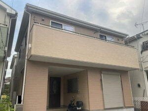 【施工実績1506】外壁塗装・屋根塗装：埼玉県志木市