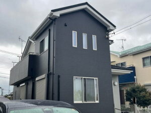 【施工実績1510】外壁塗装・屋根重ね葺き：埼玉県本庄市