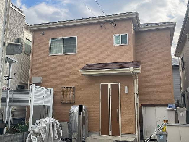 【施工実績1512】外壁塗装・屋根塗装：埼玉県川口市