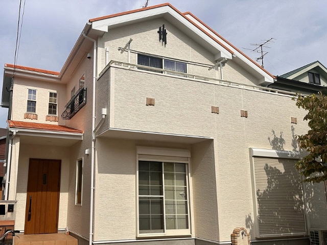 【施工実績1519】外壁塗装・屋根塗装：埼玉県さいたま市見沼区