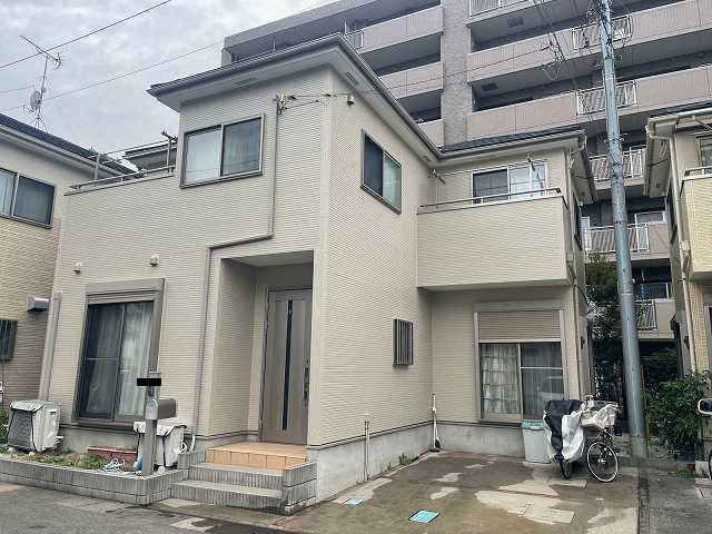 【施工実績1526】外壁塗装・屋根重ね葺き：埼玉県さいたま市南区