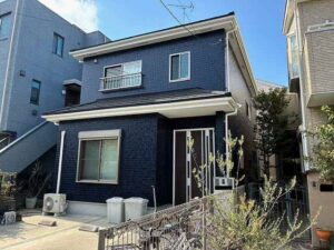 【施工実績1527】外壁塗装・屋根重ね葺き：埼玉県さいたま市浦和区