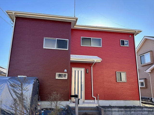 【施工実績1552】外壁塗装・屋根塗装：埼玉県加須市