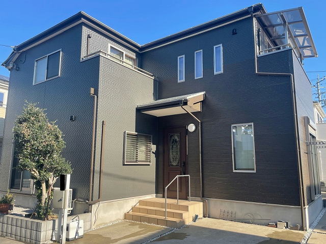 【施工実績1578】外壁塗装・屋根塗装：埼玉県川越市