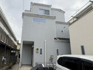 【施工実績1583】外壁塗装・屋根重ね葺き：埼玉県上尾市