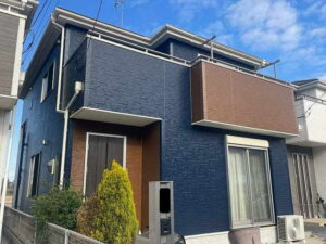 【施工実績1585】外壁塗装・屋根塗装：埼玉県川越市