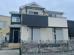 【施工実績1588】外壁塗装・屋根塗装：埼玉県春日部市
