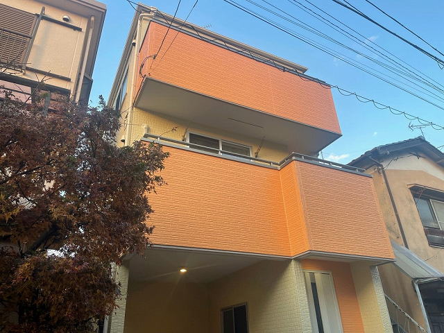 【施工実績1589】外壁塗装・屋根塗装：埼玉県蕨市