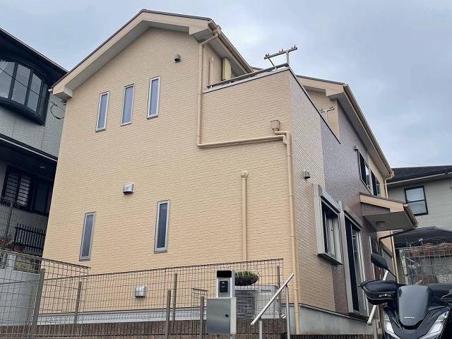 【施工実績1596】外壁塗装・屋根塗装：埼玉県さいたま市見沼区