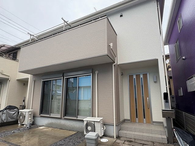 【施工実績1597】外壁塗装・屋根塗装：埼玉県草加市