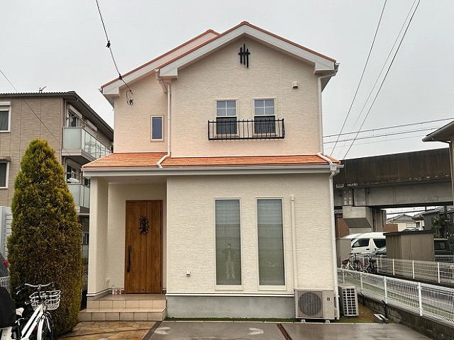 【施工実績1598】外壁塗装・屋根塗装：埼玉県三郷市