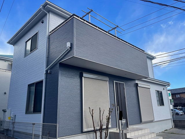 【施工実績1603】外壁塗装・屋根塗装：埼玉県飯能市