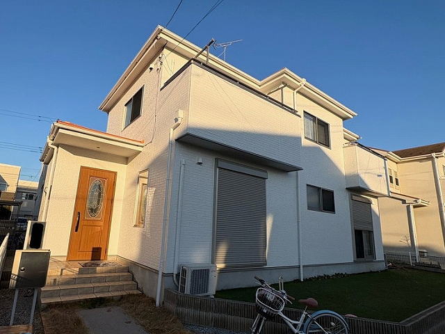 【施工実績1605】外壁塗装・屋根塗装：埼玉県春日部市