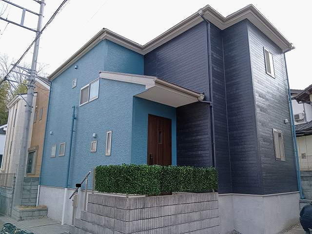 【施工実績1608】外壁塗装・屋根塗装：埼玉県所沢市