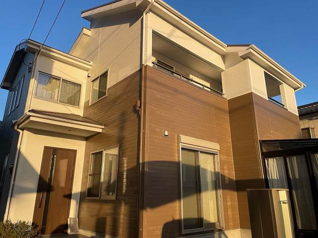 【施工実績1609】外壁塗装・屋根塗装：埼玉県鴻巣市