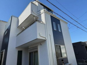 【施工実績1614】外壁塗装・屋根塗装：埼玉県さいたま市大宮区