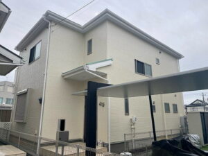 【施工実績1625】外壁塗装・屋根塗装：埼玉県三郷市