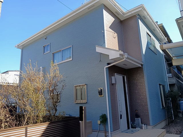 【施工実績1632】外壁塗装・屋根塗装：埼玉県川口市