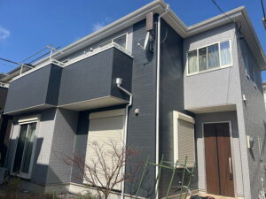 【施工実績1637】外壁塗装・屋根塗装：埼玉県三郷市