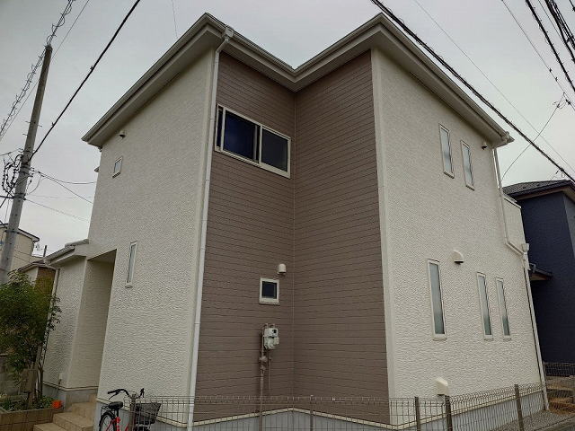 【施工実績1639】外壁塗装・屋根塗装：埼玉県三郷市