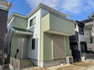 【施工実績1646】外壁塗装・屋根塗装：埼玉県志木市